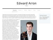 Tablet Screenshot of edwardarron.com